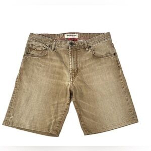 MEN'S ALBERTO MODERN FIT 550 STONE JEAN SHORTS  LUXURY‎ WAIST 35 (1700)
